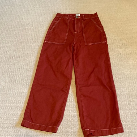 BDG Pants - Urban outfitters carpenter jeans, rust, 27